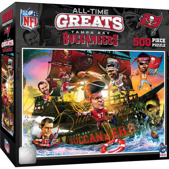 Tampa Bay Buccaneers - All Time Greats 500 Piece Jigsaw Puzzle - 757 Sports Collectibles