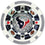 Houston Texans 20 Piece Poker Chips - 757 Sports Collectibles