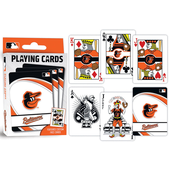 Baltimore Orioles Playing Cards - 54 Card Deck - 757 Sports Collectibles