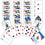 Kansas Jayhawks Playing Cards - 54 Card Deck - 757 Sports Collectibles