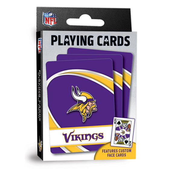 Minnesota Vikings Playing Cards - 54 Card Deck - 757 Sports Collectibles