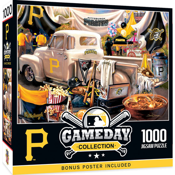 Pittsburgh Pirates - Gameday 1000 Piece Jigsaw Puzzle - 757 Sports Collectibles