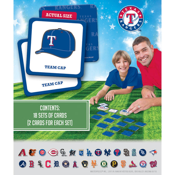 Texas Rangers Matching Game - 757 Sports Collectibles