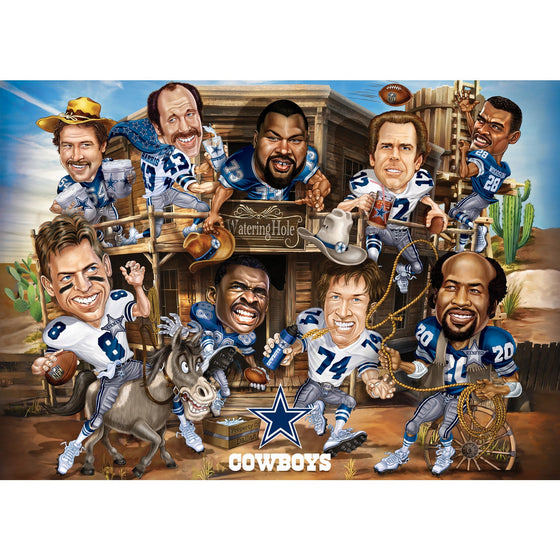 Dallas Cowboys - All Time Greats 500 Piece Jigsaw Puzzle - 757 Sports Collectibles