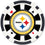 Pittsburgh Steelers 100 Piece Poker Chips - 757 Sports Collectibles