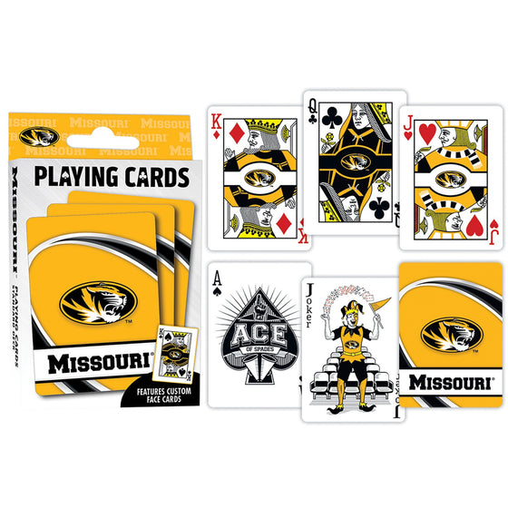 Missouri Tigers Playing Cards - 54 Card Deck - 757 Sports Collectibles