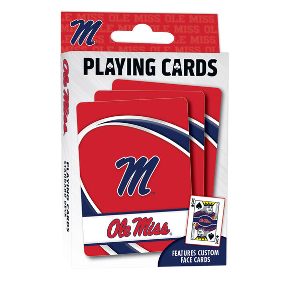 Ole Miss Rebels Playing Cards - 54 Card Deck - 757 Sports Collectibles