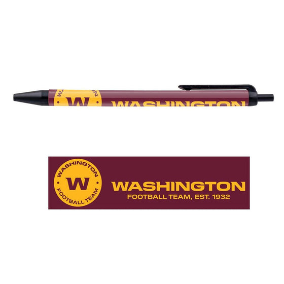 Washington Football Team Pens 5 Pack - 757 Sports Collectibles