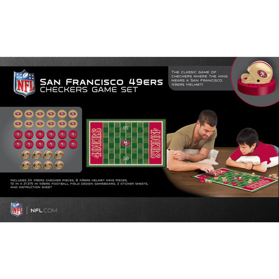 San Francisco 49ers Checkers - 757 Sports Collectibles