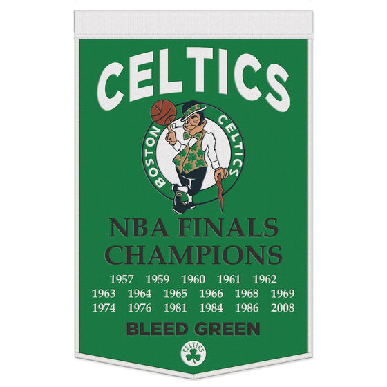 WinCraft Boston Celtics 24" x 38" Championship Banner - 757 Sports Collectibles