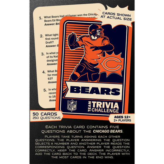 Chicago Bears Trivia Challenge - 757 Sports Collectibles