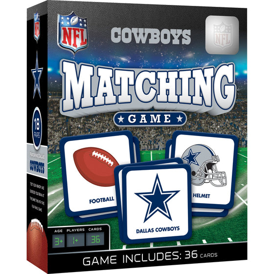 Dallas Cowboys Matching Game - 757 Sports Collectibles