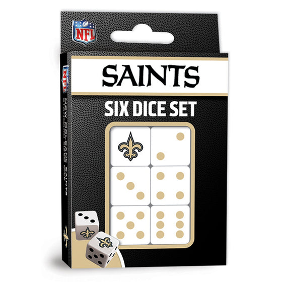 New Orleans Saints Dice Set - 757 Sports Collectibles