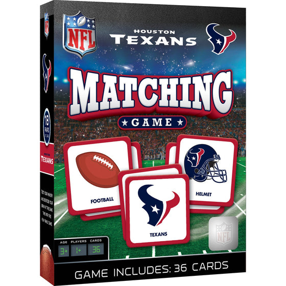 Houston Texans Matching Game - 757 Sports Collectibles