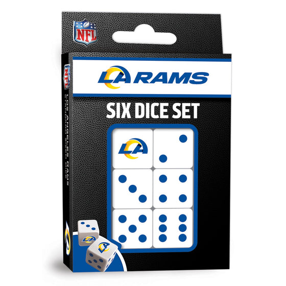 Los Angeles Rams Dice Set - 757 Sports Collectibles