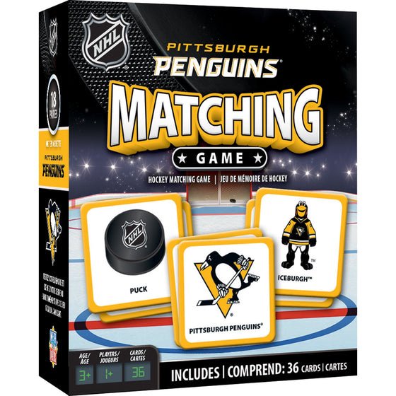 Pittsburgh Penguins Matching Game - 757 Sports Collectibles