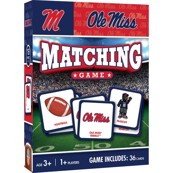 Ole Miss Rebels Matching Game - 757 Sports Collectibles