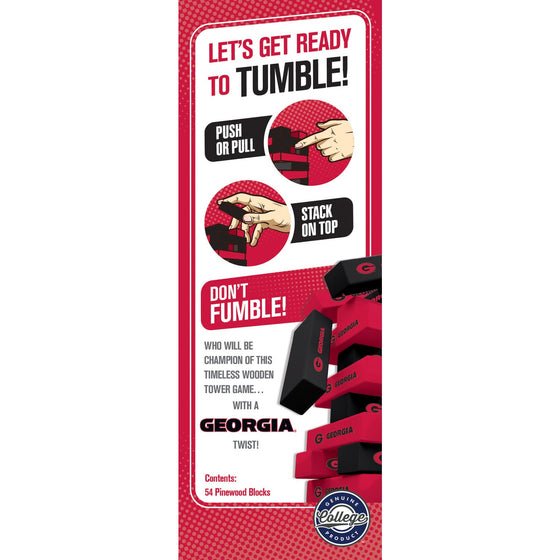 Georgia Bulldogs Tumble Tower - 757 Sports Collectibles