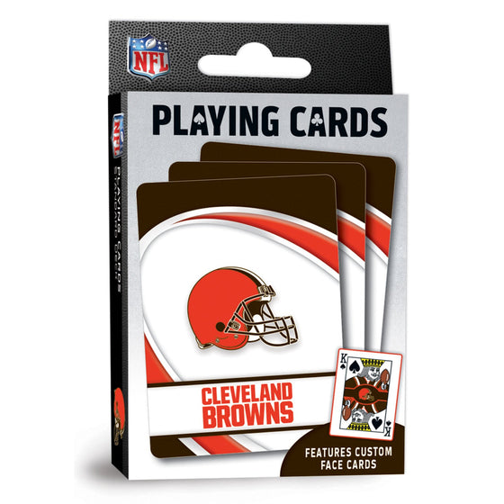 Cleveland Browns Playing Cards - 54 Card Deck - 757 Sports Collectibles