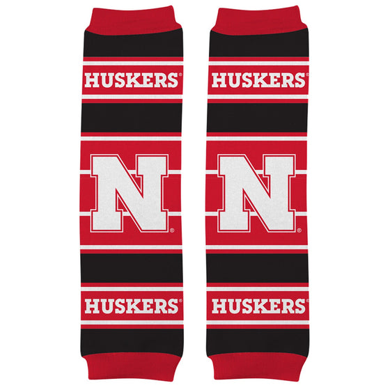 Nebraska Cornhuskers Baby Leg Warmers - 757 Sports Collectibles