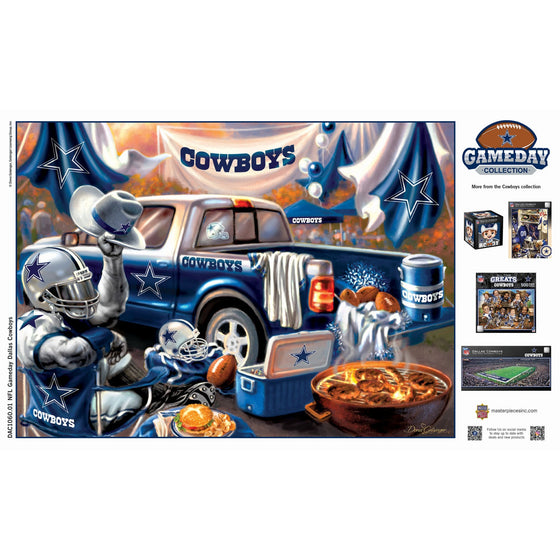 Dallas Cowboys - Gameday 1000 Piece Jigsaw Puzzle - 757 Sports Collectibles