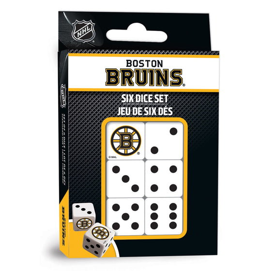 Boston Bruins Dice Set - 757 Sports Collectibles