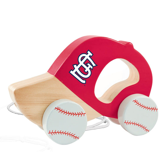 St. Louis Cardinals - Push & Pull Baby Toy - 757 Sports Collectibles