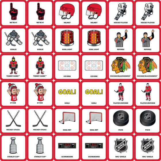 Chicago Blackhawks Matching Game - 757 Sports Collectibles