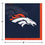 Denver Broncos Beverage Napkins, 16 ct - 757 Sports Collectibles