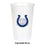 Indianapolis Colts Plastic Cup, 20Oz, 8 ct - 757 Sports Collectibles