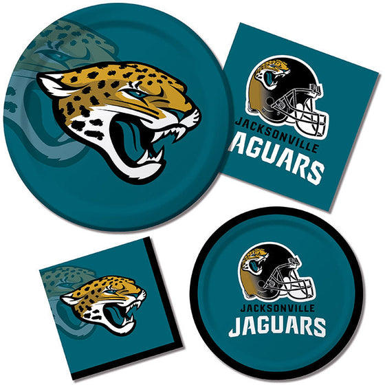 Jacksonville Jaguars Paper Plates, 8 ct - 757 Sports Collectibles