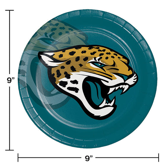 Jacksonville Jaguars Paper Plates, 8 ct - 757 Sports Collectibles