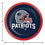 New England Patriots Dessert Plates, 8 ct - 757 Sports Collectibles