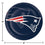 New England Patriots Paper Plates, 8 ct - 757 Sports Collectibles