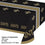 New Orleans Saints Plastic Table Cover, 54" X 102" - 757 Sports Collectibles