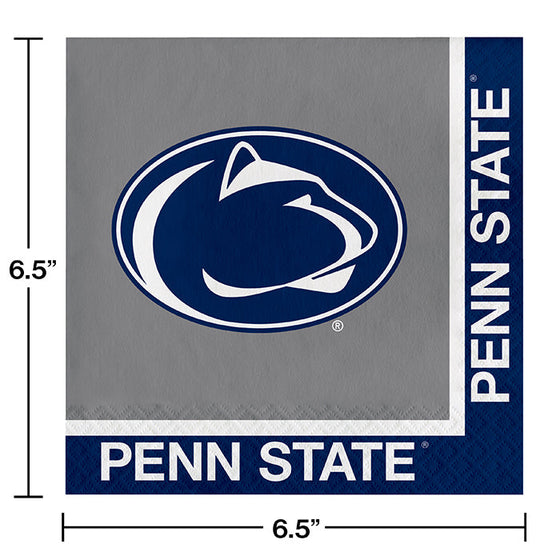 Penn State Nittany Lions Napkins, 20 ct - 757 Sports Collectibles