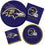 Baltimore Ravens Dessert Plates, 8 ct - 757 Sports Collectibles