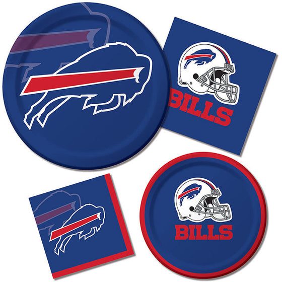 Buffalo Bills Dessert Plates, 8 ct - 757 Sports Collectibles