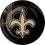 New Orleans Saints Paper Plates, 8 ct - 757 Sports Collectibles