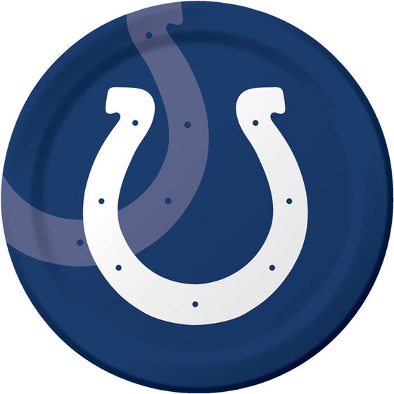 Indianapolis Colts Paper Plates, 8 ct - 757 Sports Collectibles