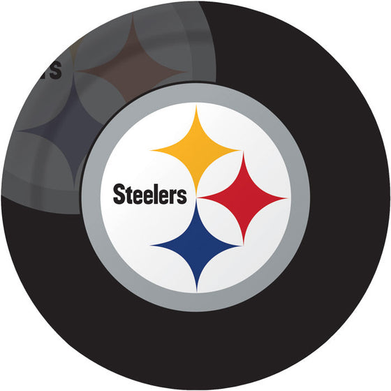 Pittsburgh Steelers Paper Plates, 8 ct - 757 Sports Collectibles