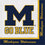 Michigan Wolverines Napkins, 20 ct - 757 Sports Collectibles