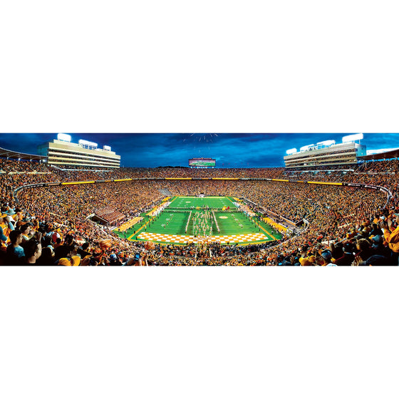 Tennessee Volunteers - 1000 Piece Panoramic Jigsaw Puzzle - End View - 757 Sports Collectibles