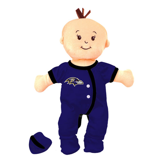 Baltimore Ravens Baby Fan Doll - 757 Sports Collectibles