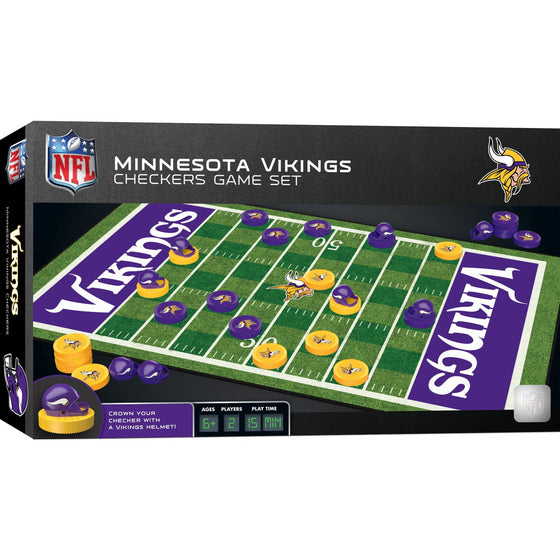 Minnesota Vikings Checkers - 757 Sports Collectibles