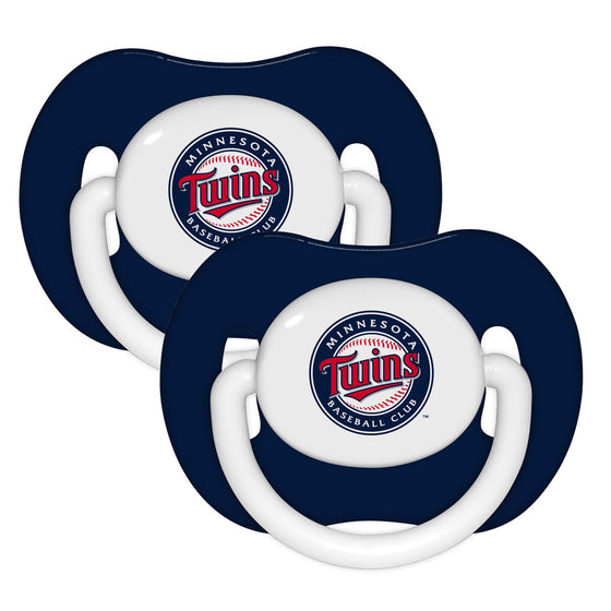 Minnesota Twins - Pacifier 2-Pack - Closed Shield - 757 Sports Collectibles