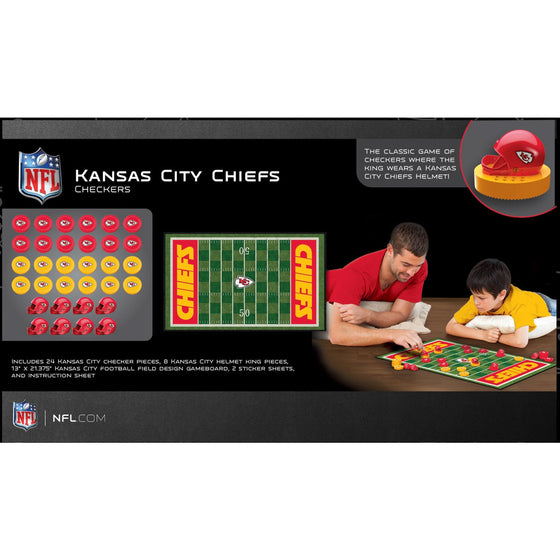 Kansas City Chiefs Checkers - 757 Sports Collectibles