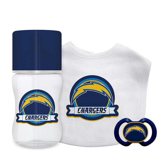 Los Angeles Chargers - 3-Piece Baby Gift Set - 757 Sports Collectibles