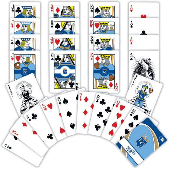 Kansas City Royals Playing Cards - 54 Card Deck - 757 Sports Collectibles