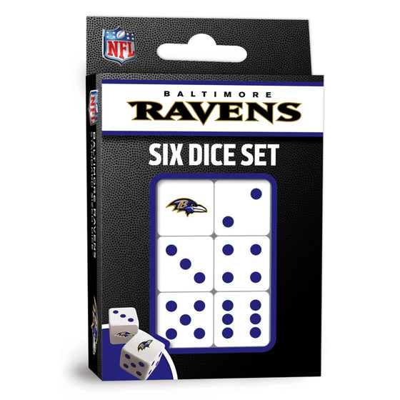 Baltimore Ravens Dice Set - 757 Sports Collectibles